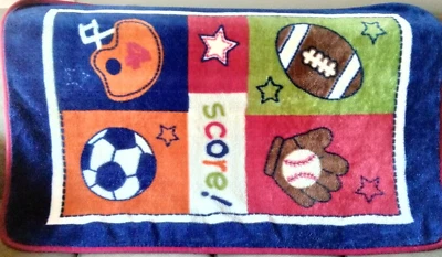 Manta deportiva Mojo suave polar bebé niño 30 X 45 Foto 1 de 3