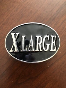 X-Large Size XL Extra Large Fat Funny Bar Joke Metal Unisex Men’s Belt Buckle - Picture 1 of 2