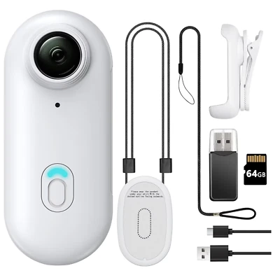 Mini 1080P WiFi Camera | Portable Thumb Action Cam 128GB Sports Recorder - Image 1 of 4