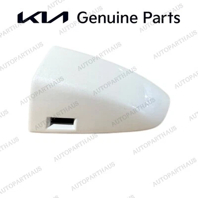 19 - 24 KIA FORTE FRONT DRIVER DOOR LOCK HANDLE COVER CAP OEM NEW WHITE LEFT - Image 1 of 4