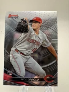 2022 Bowman's Best Base Refractor #56 Nick Lodolo - Cincinnati Reds - Picture 1 of 2