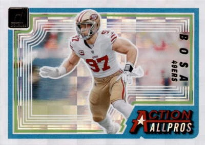2023 Donruss #AAP-7 Nick Bosa Action All-Pros San Francisco 49ers - Image 1 of 2