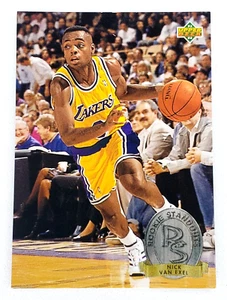 1993-94 Upper Deck Basketball Rookie Standouts Nick Van Exel RC #RS15 LA Lakers - Picture 1 of 3