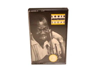 Louis Armstrong Sugar Jazz Cassette Tape 1992 RCA Play Tested  EX - Image 1 of 4