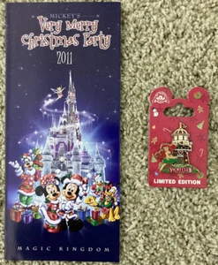 Disney Pin Yacht Club Gingerbread House 2011 NOC LE 1000 Ariel MVMCP Guide Map - Picture 1 of 2