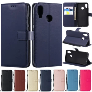 For Huawei P40 P30 P20 Pro P9 Lite Magnetic Flip Leather Wallet Cards Case Cover - Picture 1 of 19