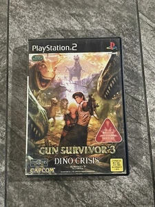 Gun Survivor 3 Dino Crisis CIB Japanese Playstation PS2 Region Locked Game - Picture 1 of 5