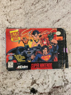 Justice League Task Force SNES - No Manual - Image 1 of 3