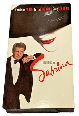 Sabrina VHS Harrison Ford Julia Ormond Greg Kinnear Romance ** BUY 2 GET 2 FREE Foto 1 de 3