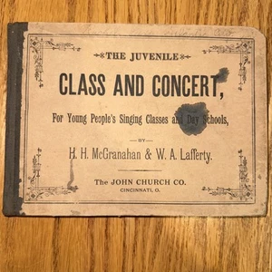 The Juvenile Class & Concert for Young People Singing Classes & Day Schools 1882 - Picture 1 of 9