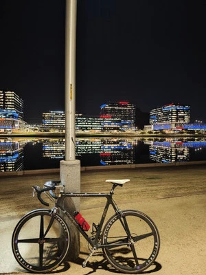 Bicicleta de carretera Trek OCLV 5200 60 cm con ruedas Spinergy Foto 1 de 4