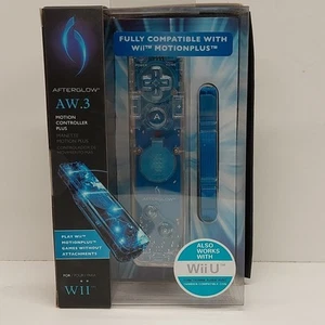 Green Afterglow AW.3 Controller Remote (Nintendo Wii U) Wiimote Plus Open Box - Picture 1 of 6