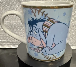 Taza Disney Eeyore Azul Dorado Exclusiva de Disney Store - Imagen 1 de 7