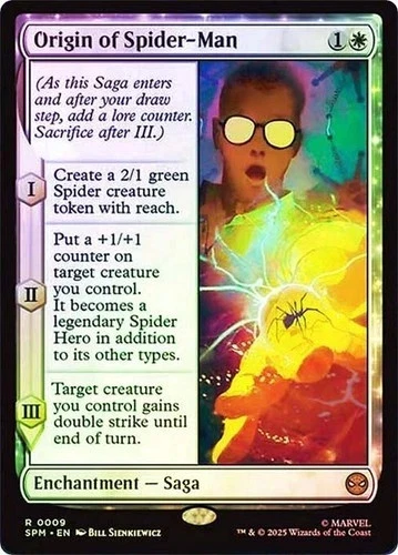 x1 Origin of Spider-Man - Foil R MTG Marvel's Spider-Man M/NM, English - Image 1 of 1