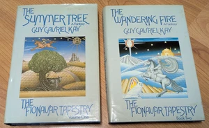 The Fionavar Tapestry Summer Tree & Wandering Fire HC Book Lot Fantasy Kay - Imagen 1 de 2
