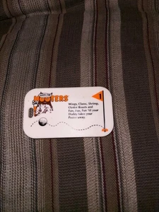 Vintage GOLFBAG TAG Hooters Country Club Wampanoag Couth Carolina - Bild 1 von 2