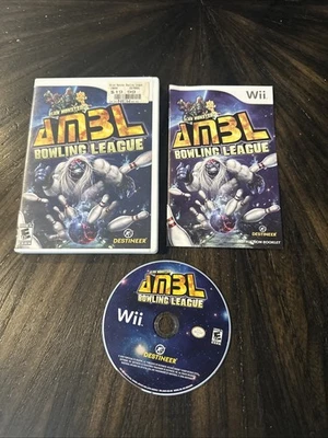 Nintendo Wii Game AMBL: Alien Monster Bowling League CIB Complete In Box  - Image 1 of 4