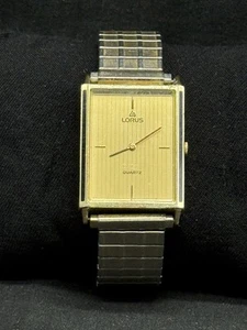 Reloj Pulsera Hombre Lorus Vintage Tono Dorado Y130-5130 Cuarzo - Imagen 1 de 4