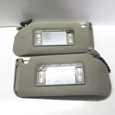 1995-2005 Chevy S10 Sun Visors Passenger Driver Shades Pair W/ Light Blazer - Image 1 of 4