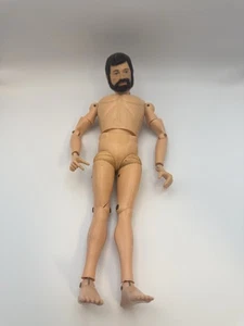 GI Joe TM 1964 frühe Ausgabe schwarze Haare blaue Augen Hasbro authentische Figur - Bild 1 von 7