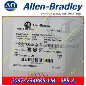 Servoaccionamientos Kinetix 350 AB 2097-V34PR5-LM totalmente nuevos, 480 V CA - Imagen 1 de 6