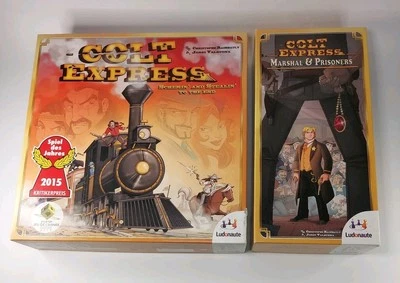 Colt Express Board Game 2015 Ludonaute COMPLETE +Marshall & Prisoners Expansion  - Image 1 of 4
