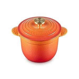 Le Creuset 100th Anniversary Cocotte Every 18 Flamdre Crucible Light Gold - Picture 1 of 4