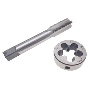 M17 X 1.5 Tap RH Round Die Set Right Hand M17X1.5 Metric HSS Machine Thread - Picture 1 of 5