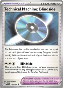 Technical Machine Blindside 176/182 SV04 Paradox Rift Pokemon 009884 - Picture 1 of 2