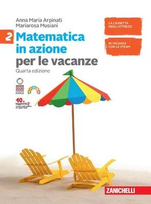 Matematica in Azione. Volume per Le Vacanze. per La Scuola Media. Con Espansione - Immagine 1 di 4