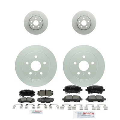 Bosch QuietCast Ceramic Brake Pad and Rotor Kit For 11-16 Chevrolet Malibu Foto 1 de 4