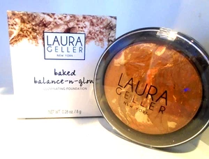 Laura Geller Baked Balance-N-Glow Illuminating Foundation 8g - TOFFEE - Picture 1 of 3