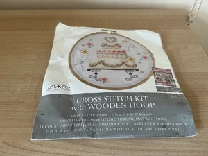 Cross Stitch Kit wedding Delights   With FREE Chart Book Hoop & DMC threads - Picture 1 of 8