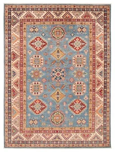 Vintage Hand-Knotted Area Rug 5'11" x 8'1" Traditional Wool Carpet - Picture 1 of 9