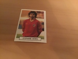 FLASH ITALIA 90 🇮🇹 STEPHANE DEMOL N 286  🇧🇪CON VELINA ORIGINALE VEDI FOTO GM