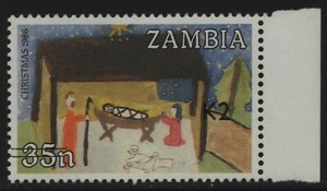 Zambia 1991 - Mi-N.o 564 ** - Estampillada sin montar o nunca montada - 2 K en 35 n - Navidad / Navidad - Imagen 1 de 2