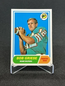 Bob Griese 2012 Topps '68 Reprint Rookie Card #196 Miami Dolphins - Picture 1 of 2