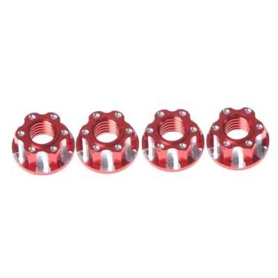 Rc Car Alloy Wheel Nuts For Tamiya Monster Beetle Brat Clod Pumpkin Blackfoot - Image 1 of 4