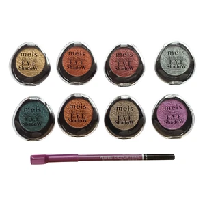 ✔✔ Half Tone Colour Single Eyeshadow Tray Party Glitter Pearl Gold Silver Lot - Picture 1 of 6