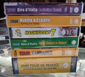 Cycling Tour De France DVD Box Set Lot 6 Sets Like New 2003- 2006 Racing - Bild 1 von 5