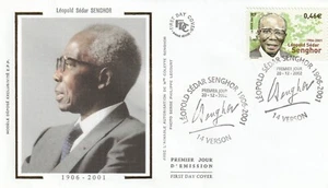 Francia 2002 FDC Leopold Sedar Senghor yt 3537 - Imagen 1 de 1
