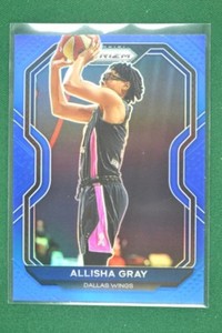 Allisha Gray  2021 Panini Prizm WNBA  Blue /149 Wings #48