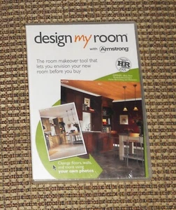 DESIGN MY ROOM ARMSTRONG FLOORING HOME REMODELING INTERIOR DESIGN WINDOWS CD-ROM - Picture 1 of 2