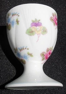 Shelley Rose Pansy Forget-Me-Not Pattern Single Egg Cup 13424 - Picture 1 of 1