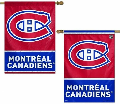 Montreal Canadiens Premium 2-Sided Banner 28x44 Outdoor House Flag Hockey Cover
