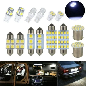 14x White light LED interior package kit For 1999-2016 Ford F250 F350 Super Duty - Picture 1 of 16