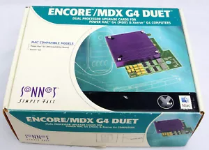 Sonnet Encore/MDX G4 Duet Dual 1.8 GHz CPU Upgrade for PowerMac G4 MDD / Xserve - Picture 1 of 9