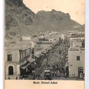INDIA USED ADEN KEVII Card *Main Street* 1907 Animated PPC{samwells-covers}YW369 - Picture 1 of 10