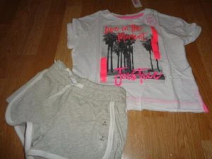  NWT Justice/gap outfit size 6 7 Live in the moment top sized 7 gap s 6-7 shorts - Picture 1 of 3