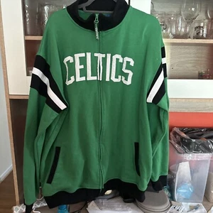 Majestic NBA Boston Celtics Zip Up Jacket XLT - Picture 1 of 5